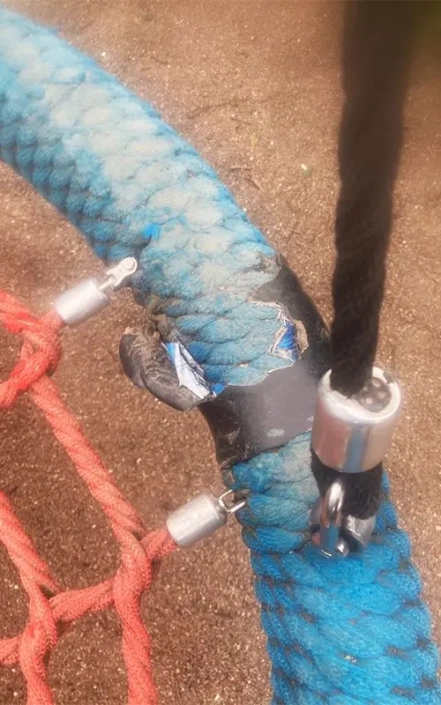 Nestummantelung vorher