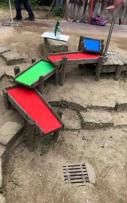 Wasserspielanlage nachher