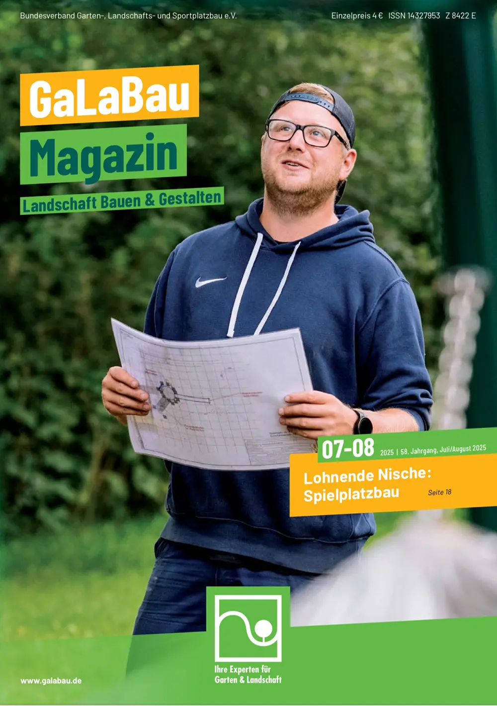 GaLaBau Fachzeitschrift Titelbild